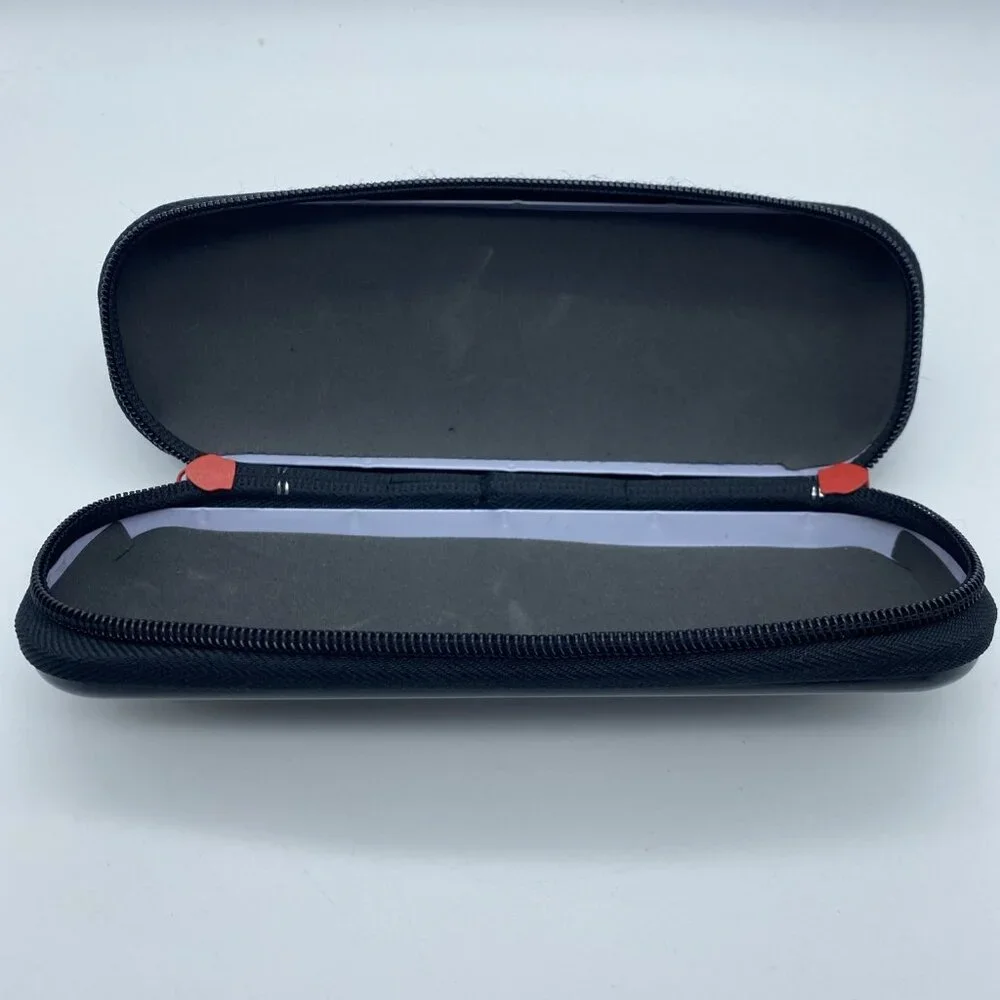 Amazing Spider‑Man 3 Black Zipper Pencil Case – Durable Plastic – 2.75x7.5